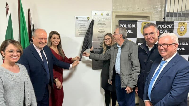 Bagé conta com Delegacia da Mulher: Novas instalações inauguradas em Bento Gonçalves reforçam rede de atendimento