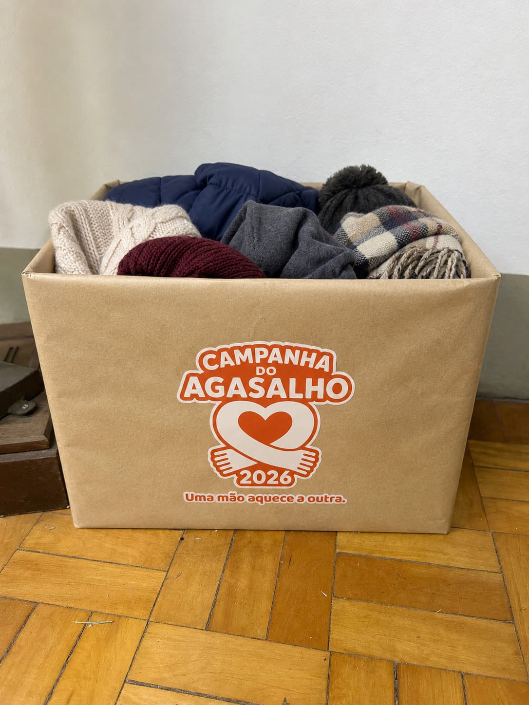Prefeitura de Bagé reforça orientações para a Campanha do Agasalho 2026